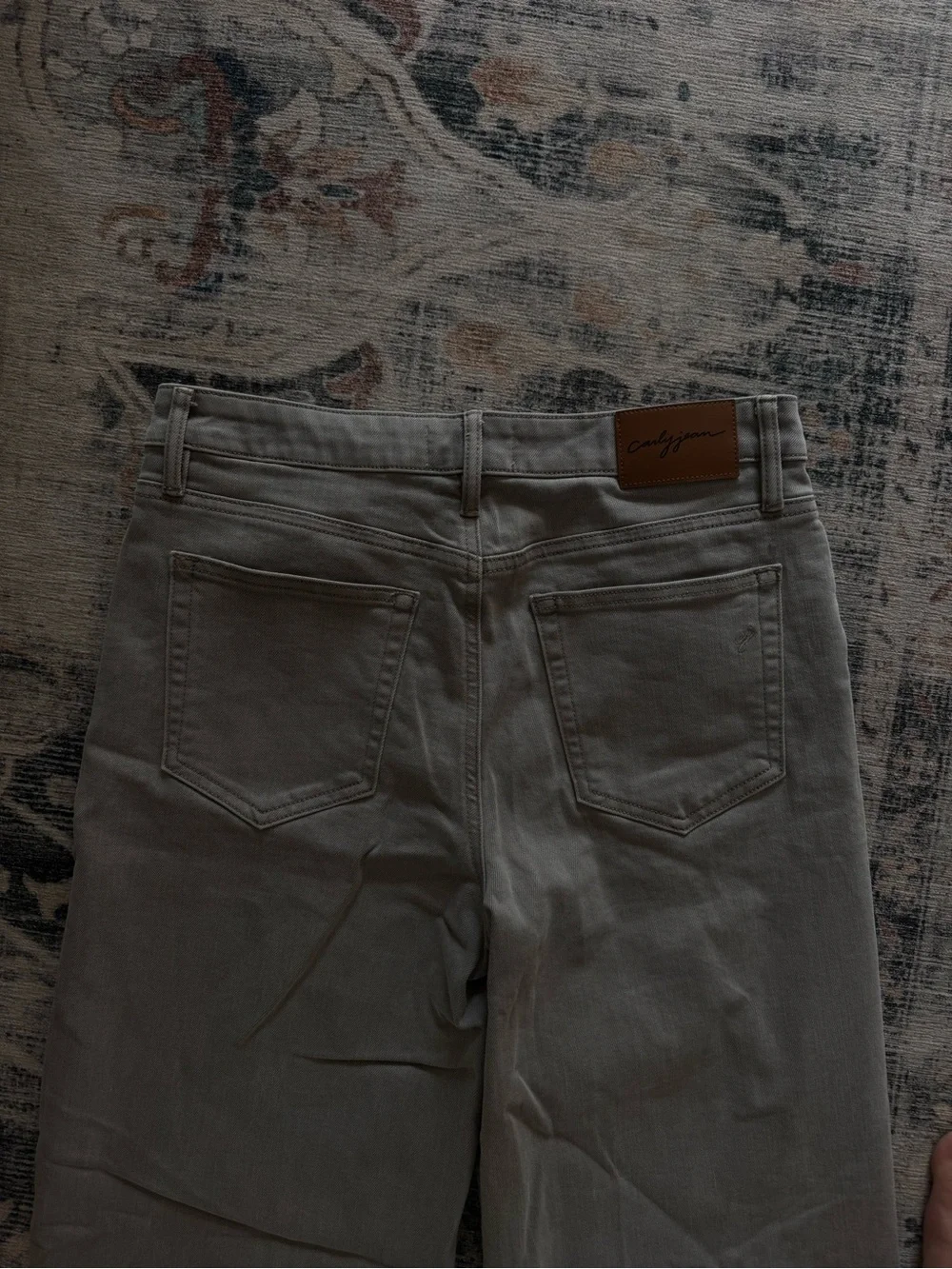 CJLA Dylan Dad Jeans in Stone
